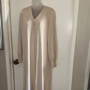 Zara Medium Beige Ribbed Garment